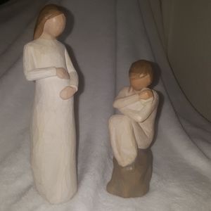 Willow Creek figurines "cherish"  & "gaurdian"